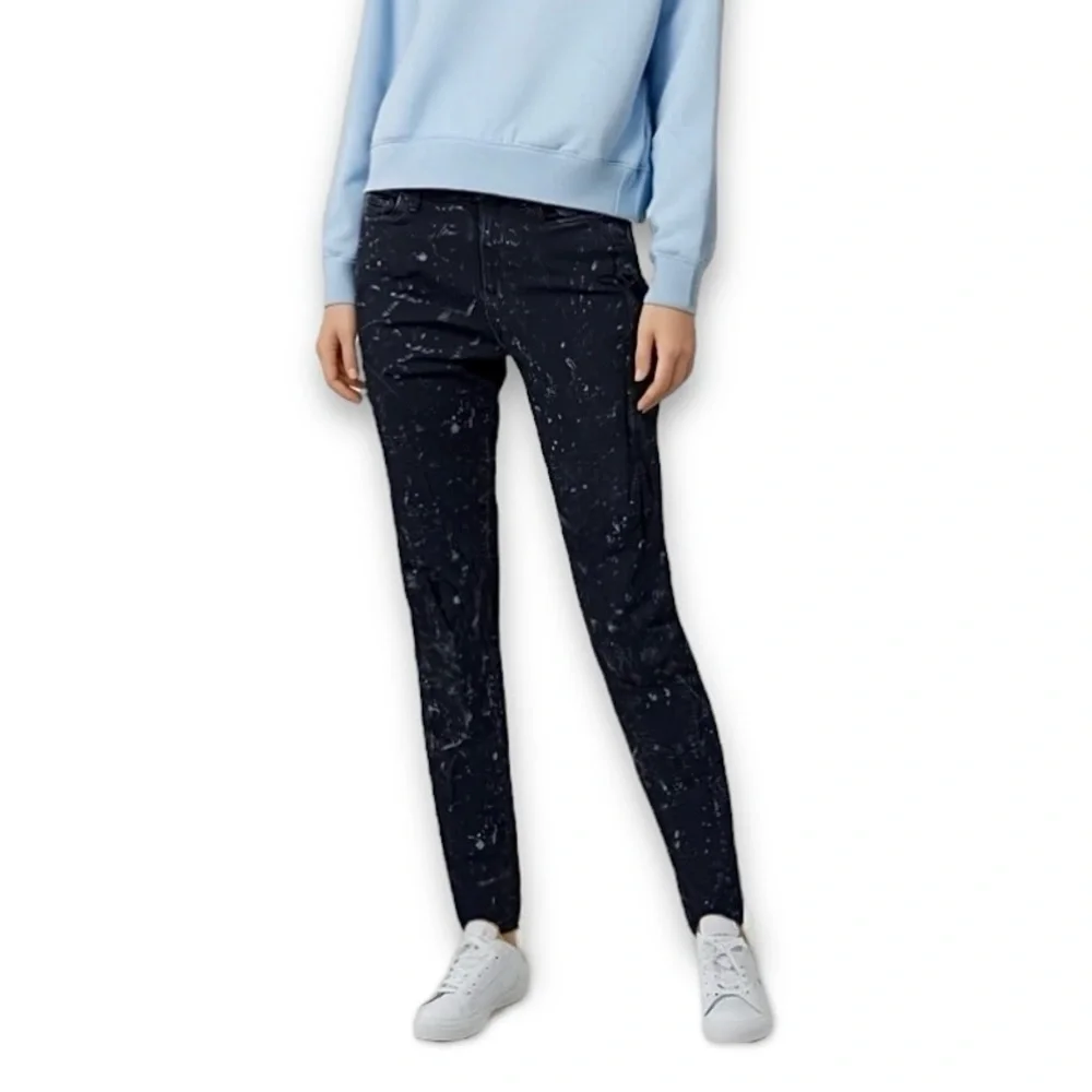 Anthropologie CoH Citizens Of Humanity Rocket Splatter Skinny Jeans - Picture 2 of 9